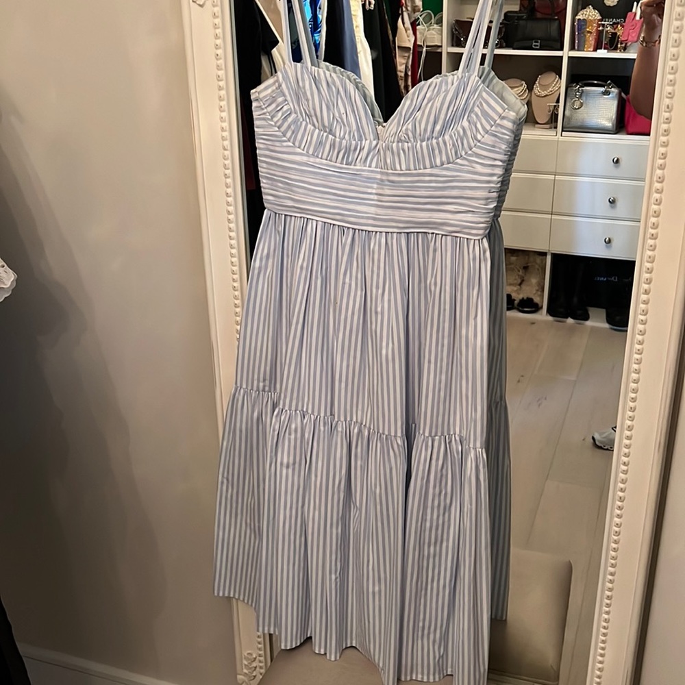 Carolina Herrera Striped Summer dress
